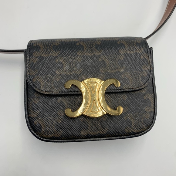 Celine Black  and Gold Nano Women's Bag - Picture 1 of 5